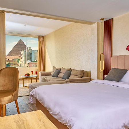 Hotel Cleopatra Tower Pyramid View Kafret el-Gabal Zewnętrze zdjęcie
