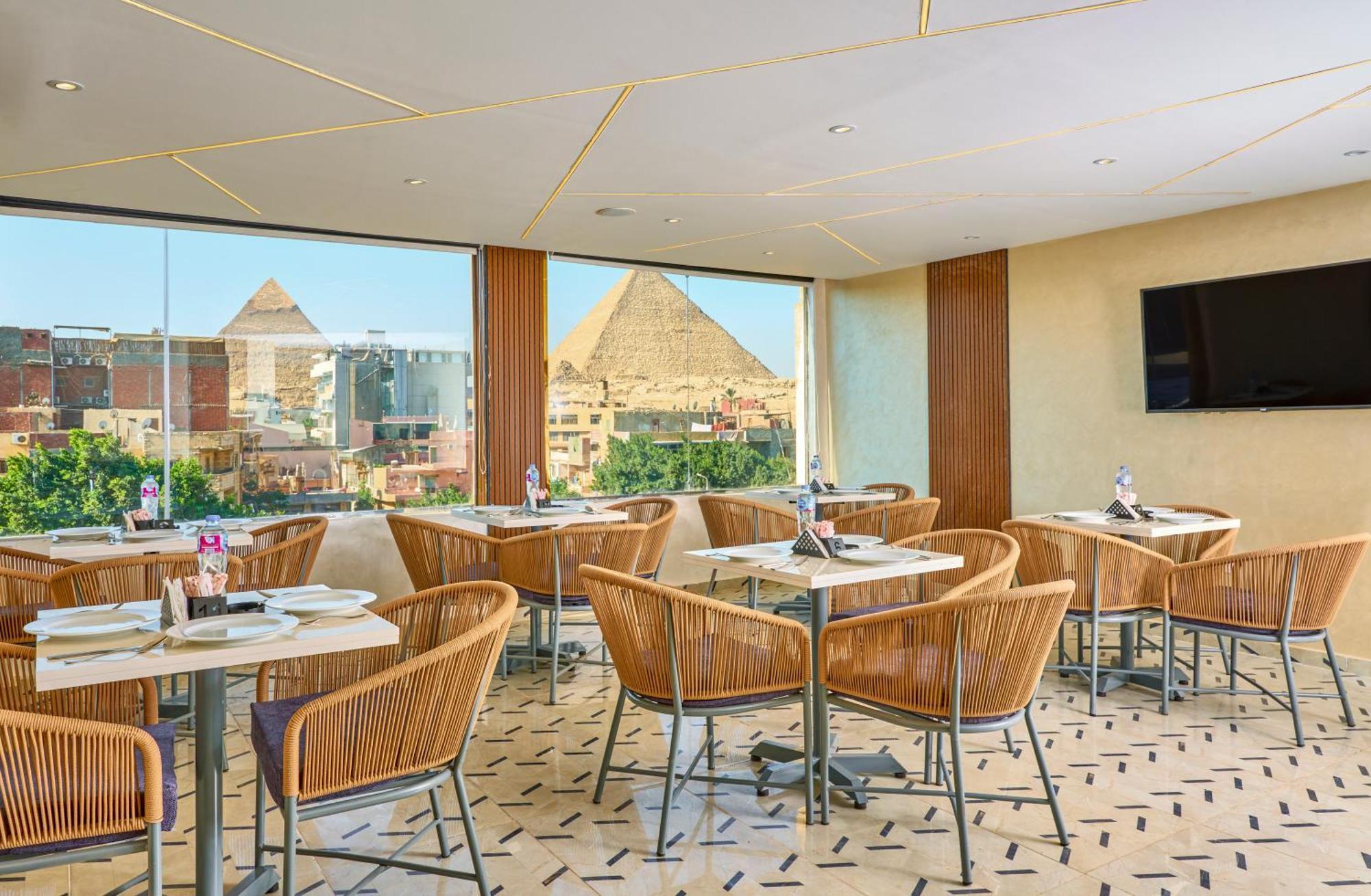 Hotel Cleopatra Tower Pyramid View Kafret el-Gabal Zewnętrze zdjęcie